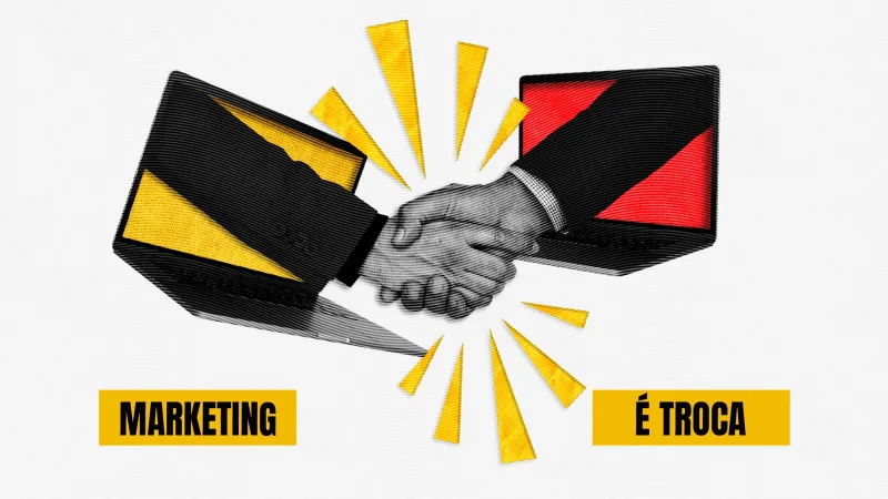 Marketing é enxergar oportunidade em tudo.