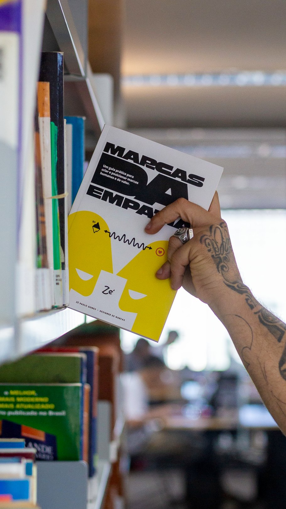 O livro Marcas da Empatia